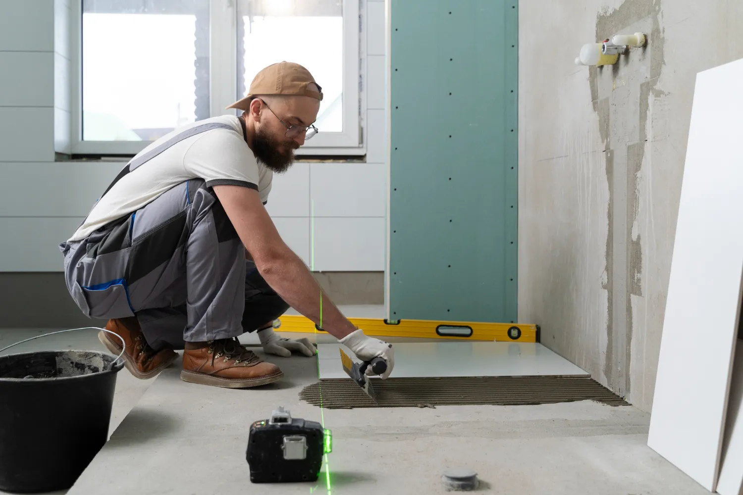 Floor & Wall Tiling Works